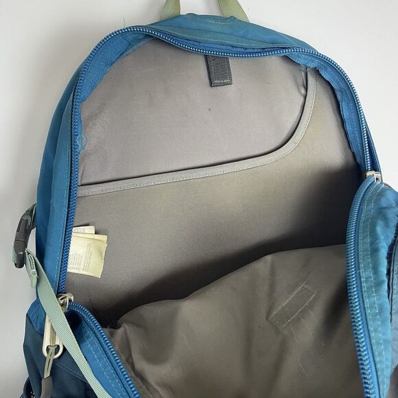 North Face Borealis Laptop Storage Bungee Cord Backpack Turquoise Blue Comfort - Picture 5 of 16